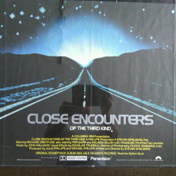 Movie Poster Film Close Encounters of The Third Kind Original Steven Spielberg - Picture 10 of 16